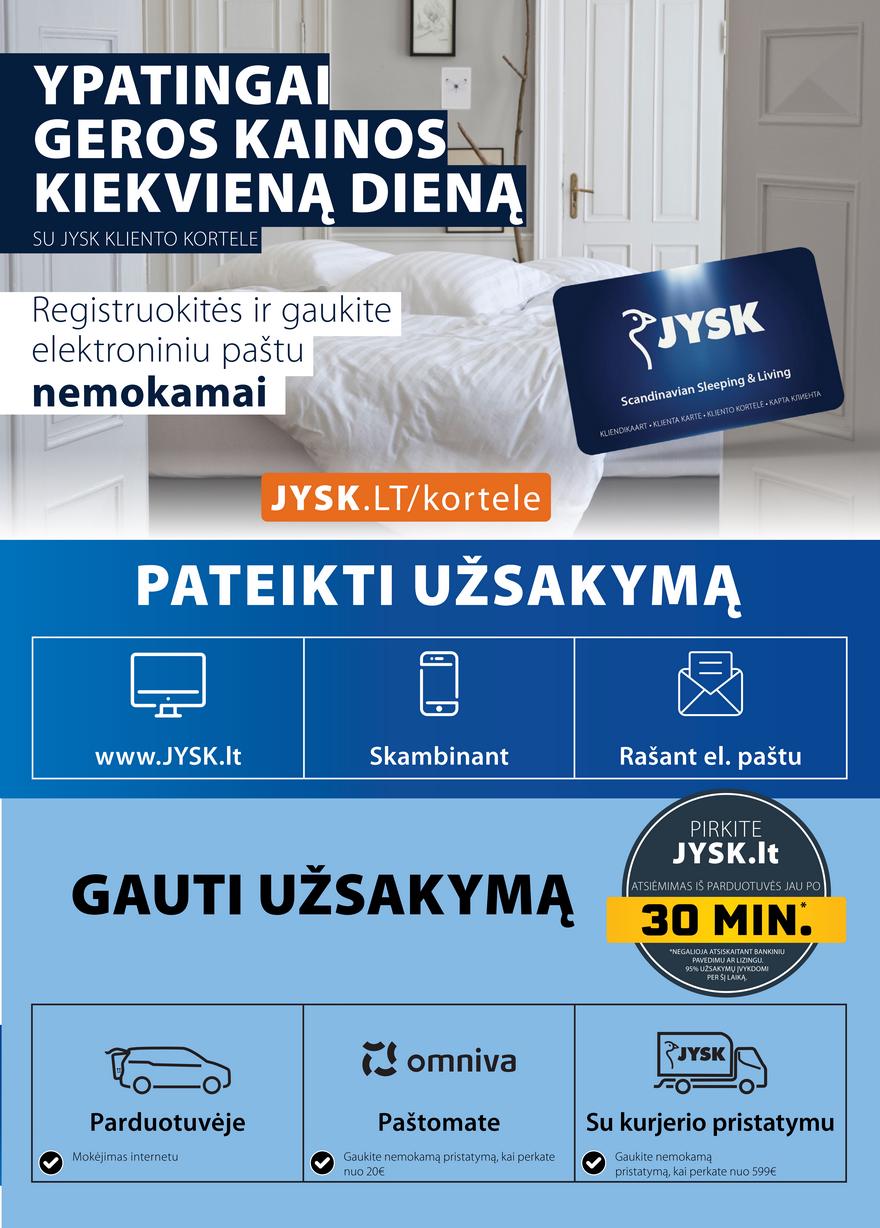 Jysk leidinys akcijos nuo 
  2021-06-08 iki 
  2021-06-21 | Leidinukas.lt puslapis 25