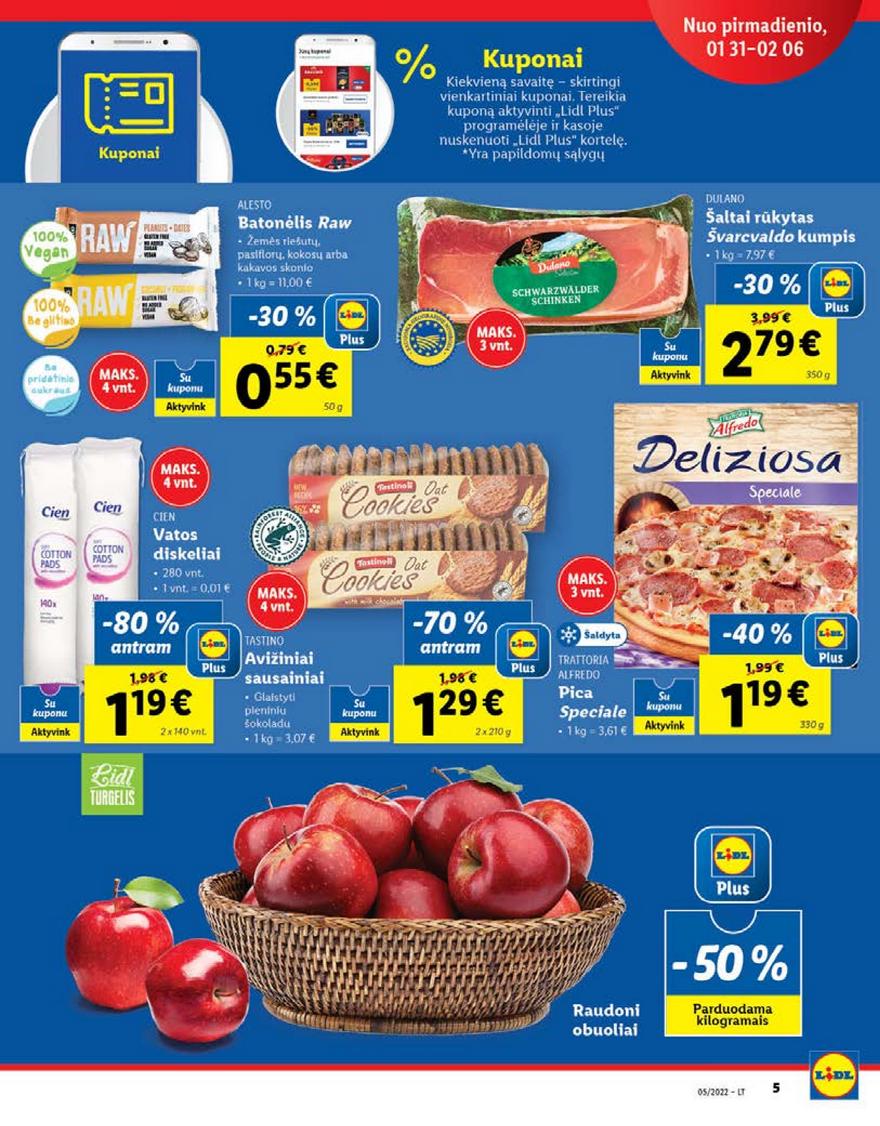 Ldil maisto leidinys akcijos nuo 
  2022-01-31 iki 
  2022-02-06 | Leidinukas.lt puslapis 5