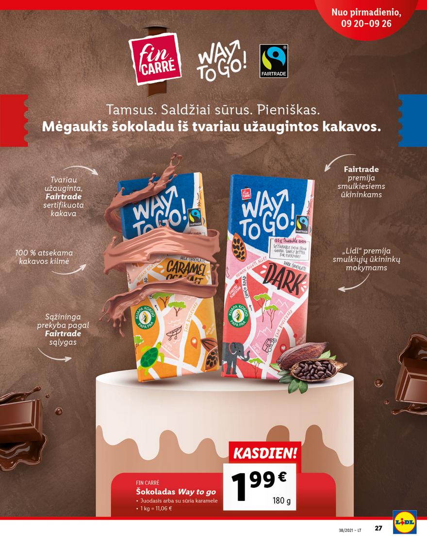 Lidl maisto prekių pasiūlymai akcijos nuo 
  2021-09-20 iki 
  2021-09-26 | Leidinukas.lt puslapis 27