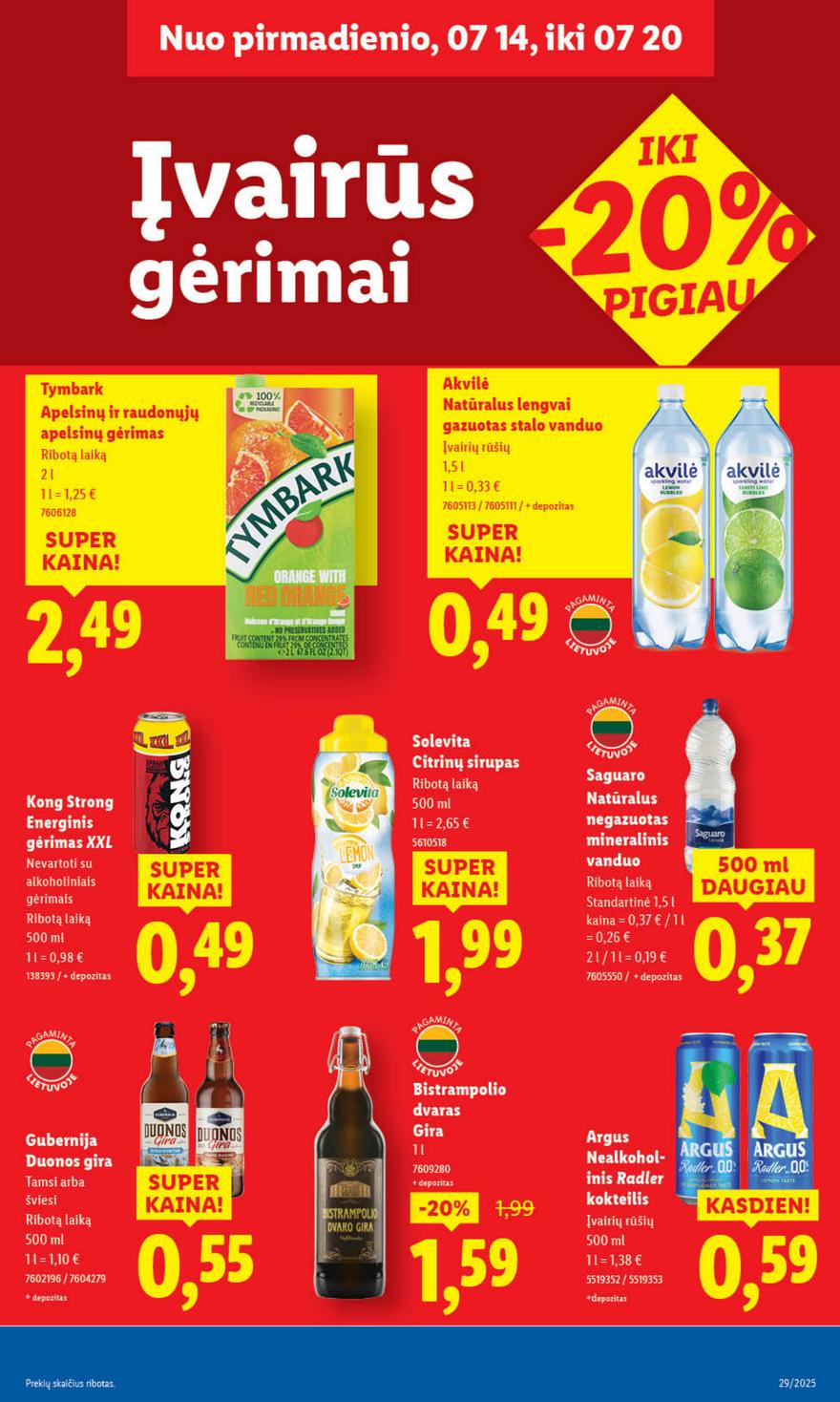 Lidl leidinys naujas akcijos nuo 
  2025-07-14 iki 
  2025-07-20 | Leidinukas.lt puslapis 35