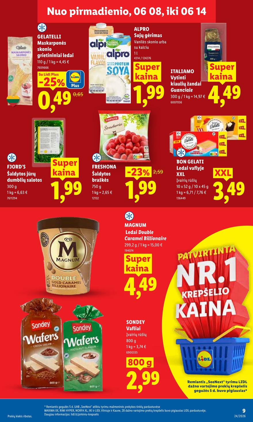 Lidl leidinys akcijos nuo 
  2026-06-08 iki 
  2026-06-14 | Leidinukas.lt puslapis 13