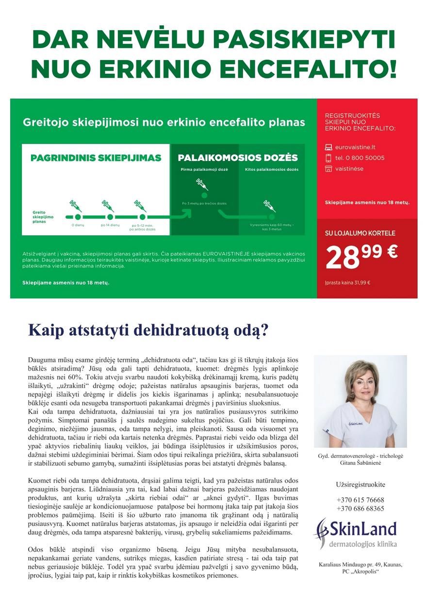 Euro vaistinė katalogas akcijos nuo 
  2025-06-01 iki 
  2025-06-30 | Leidinukas.lt puslapis 39