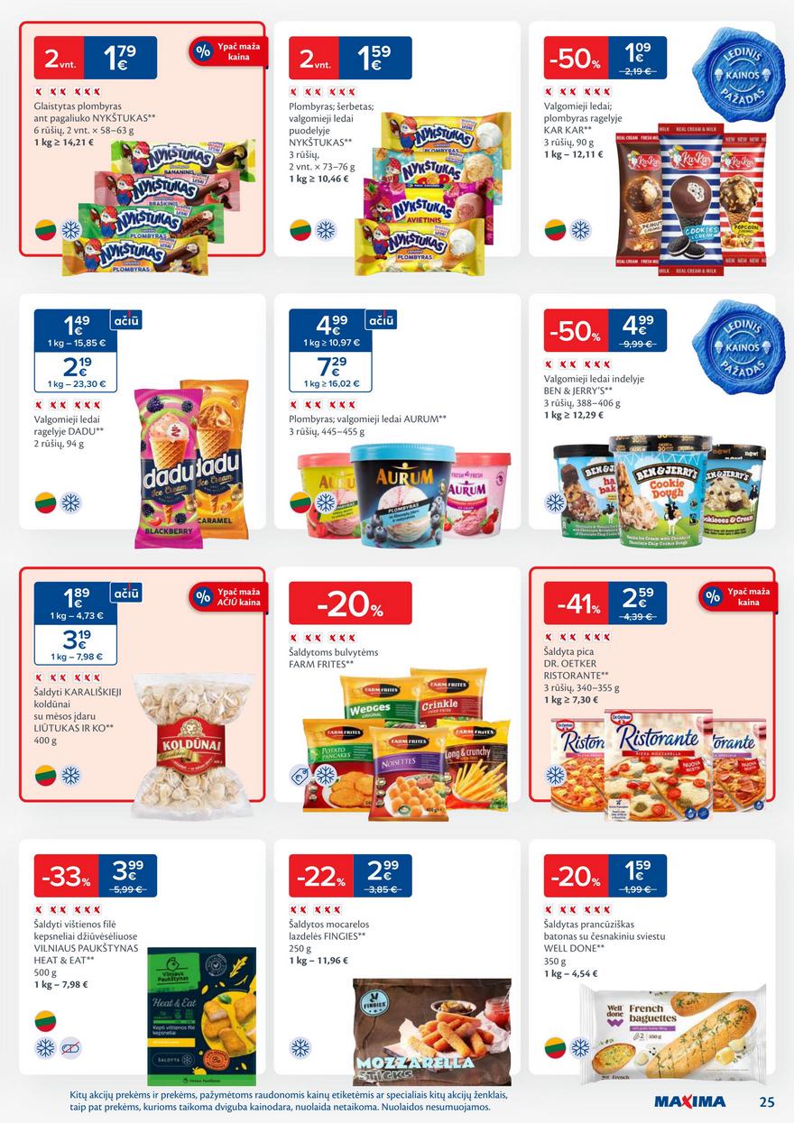 Maxima leidinys akcijos nuo 
  2025-06-17 iki 
  2025-06-23 | Leidinukas.lt puslapis 25