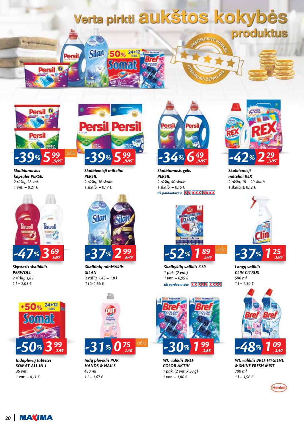 Maxima kaininis leidinys akcijos nuo 
  2020-08-04 iki 
  2020-08-10 | Leidinukas.lt puslapis 20