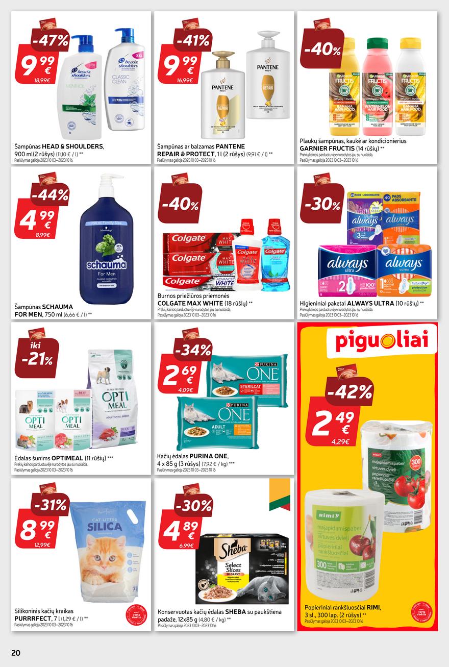 Rimi savaitinis leidinys akcijos nuo 
  2023-10-03 iki 
  2023-10-09 | Leidinukas.lt puslapis 20