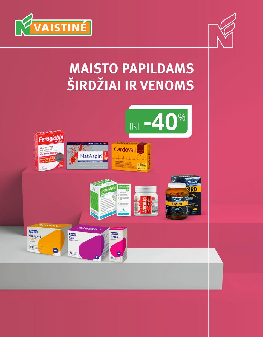 Norfos vaistinės leidinys akcijos nuo 
  2023-07-01 iki 
  2023-07-31 | Leidinukas.lt puslapis 15