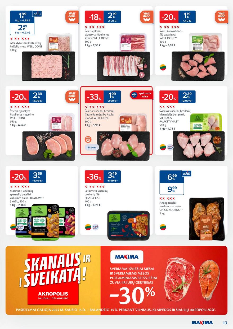 Maxima leidinys akcijos nuo 
  2024-03-12 iki 
  2024-03-18 | Leidinukas.lt puslapis 13