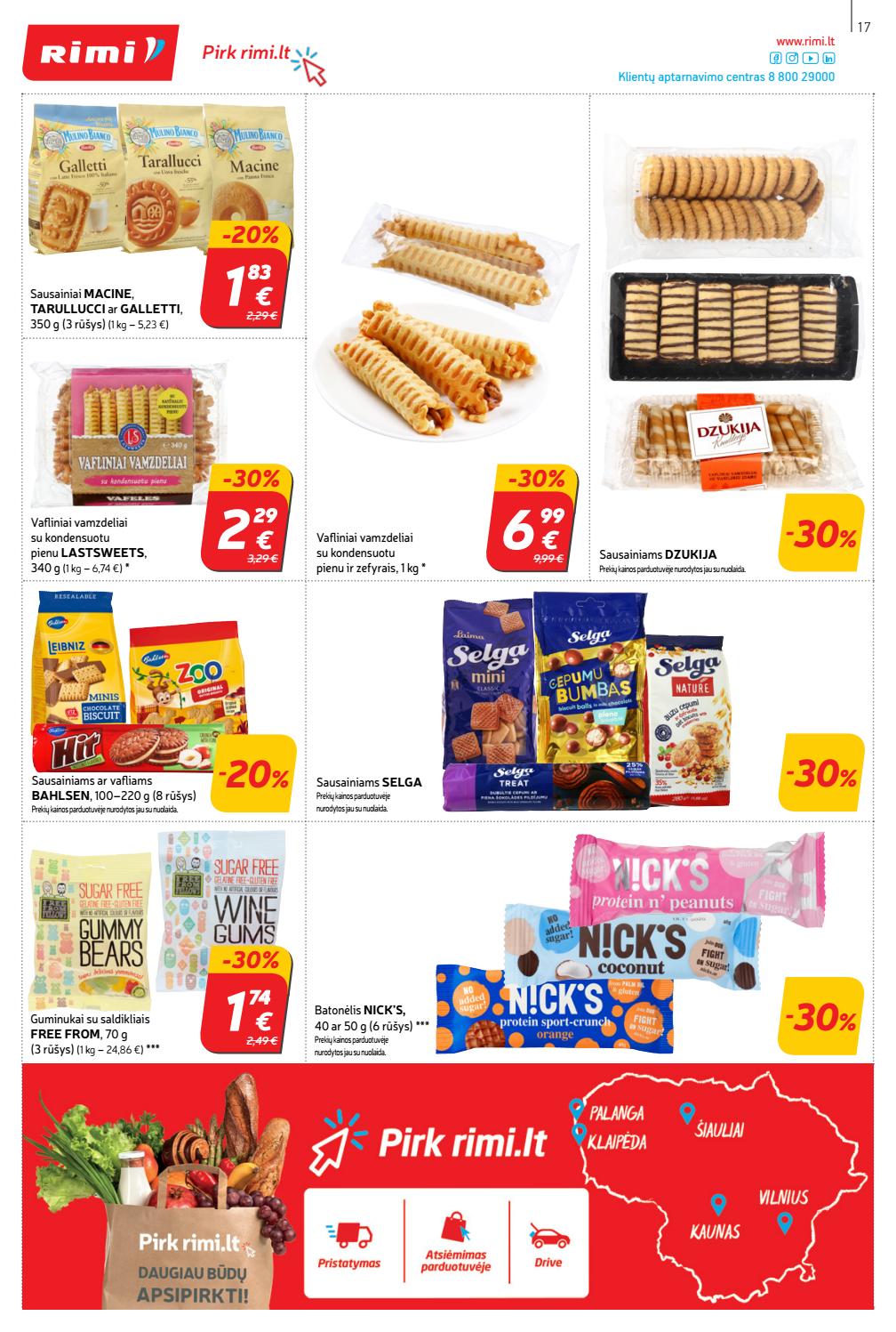 Rimi savaitinis leidinys akcijos nuo 
  2021-01-26 iki 
  2021-02-01 | Leidinukas.lt puslapis 17