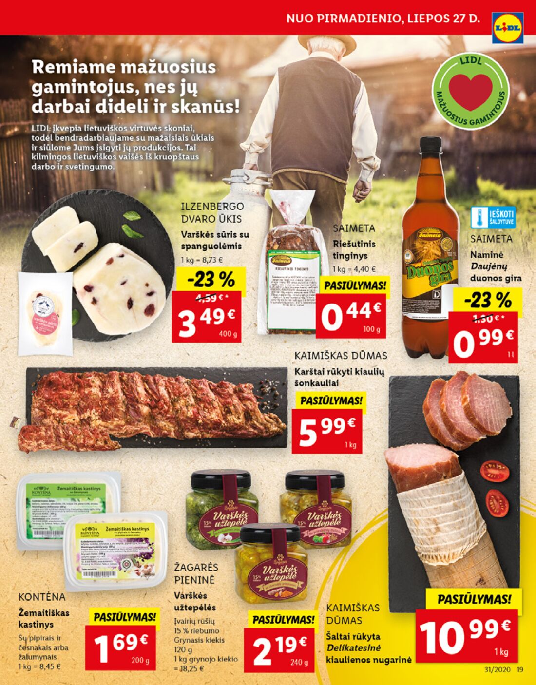Lidl savaitinis leidinys akcijos nuo 
  2020-07-27 iki 
  2020-08-02 | Leidinukas.lt puslapis 19