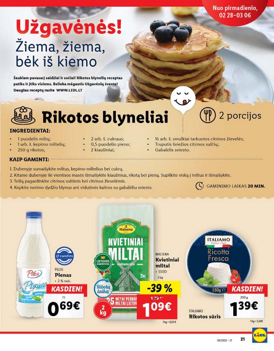 Ldil maisto leidinys akcijos nuo 
  2022-02-28 iki 
  2022-03-06 | Leidinukas.lt puslapis 21