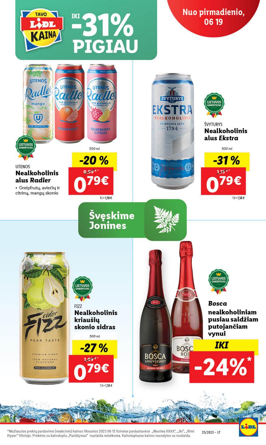 Lidl pasiūlymai akcijos nuo 
  2023-06-19 iki 
  2023-06-25 | Leidinukas.lt puslapis 60