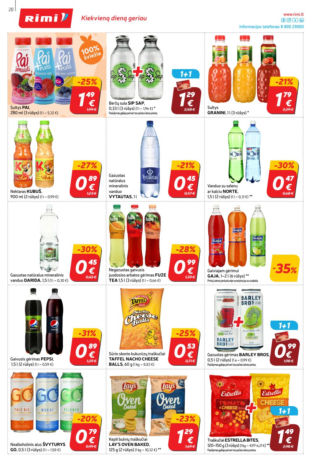 Rimi savaitinis leidinys akcijos nuo 
  2019-11-05 iki 
  2019-11-11 | Leidinukas.lt puslapis 20