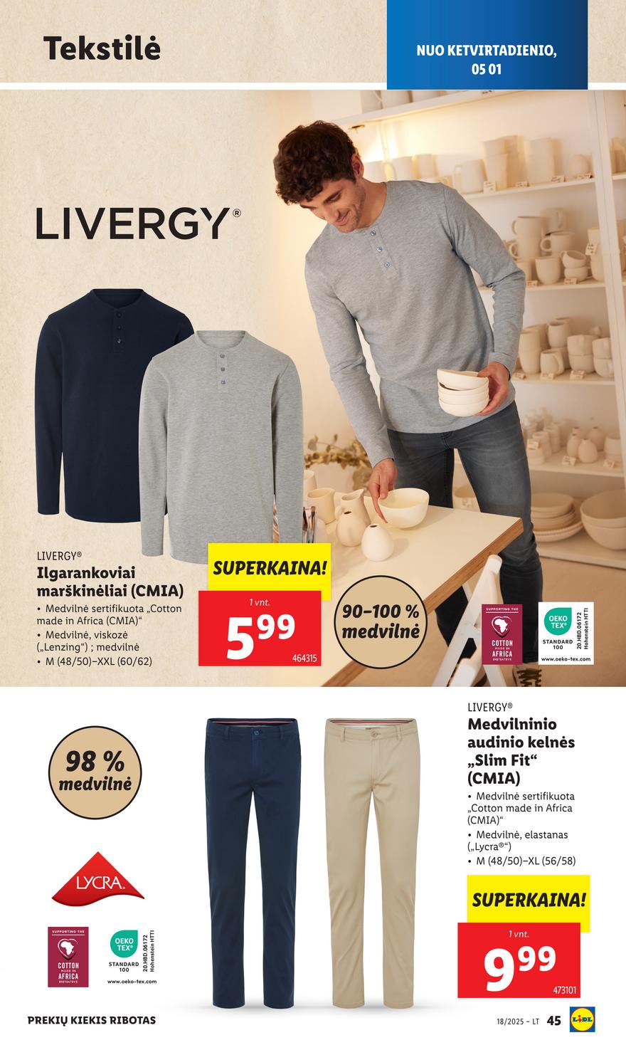 Lidl leidinys akcijos nuo 
  2025-04-28 iki 
  2025-05-04 | Leidinukas.lt puslapis 45