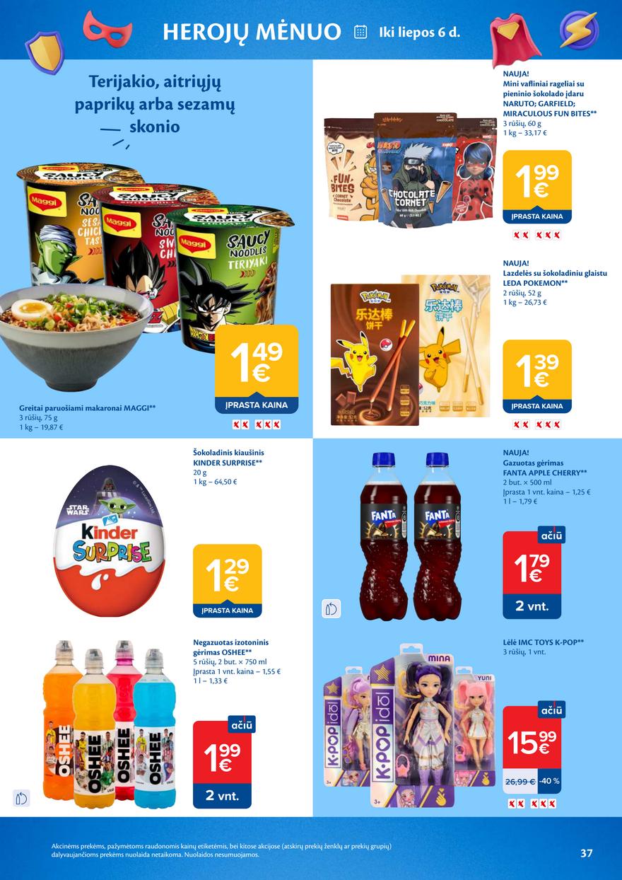 Maxima leidinys akcijos nuo 
  2026-06-16 iki 
  2026-06-22 | Leidinukas.lt puslapis 37