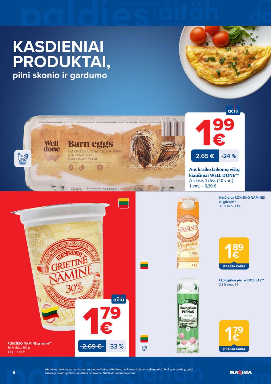 Maxima leidinys akcijos nuo 
  2026-07-14 iki 
  2026-07-20 | Leidinukas.lt puslapis 8