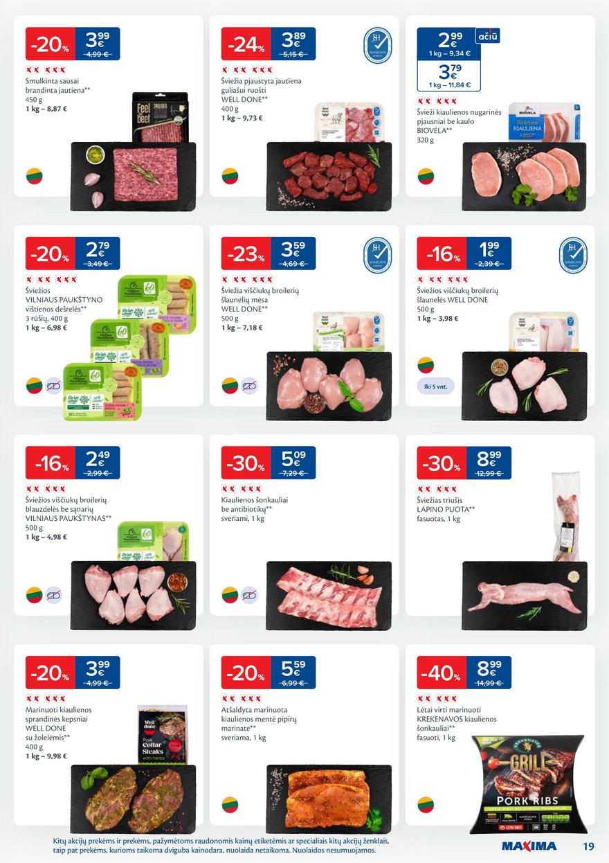 Maxima savaitinis leidinys 23 akcijos nuo 
  2025-06-03 iki 
  2025-06-09 | Leidinukas.lt puslapis 19