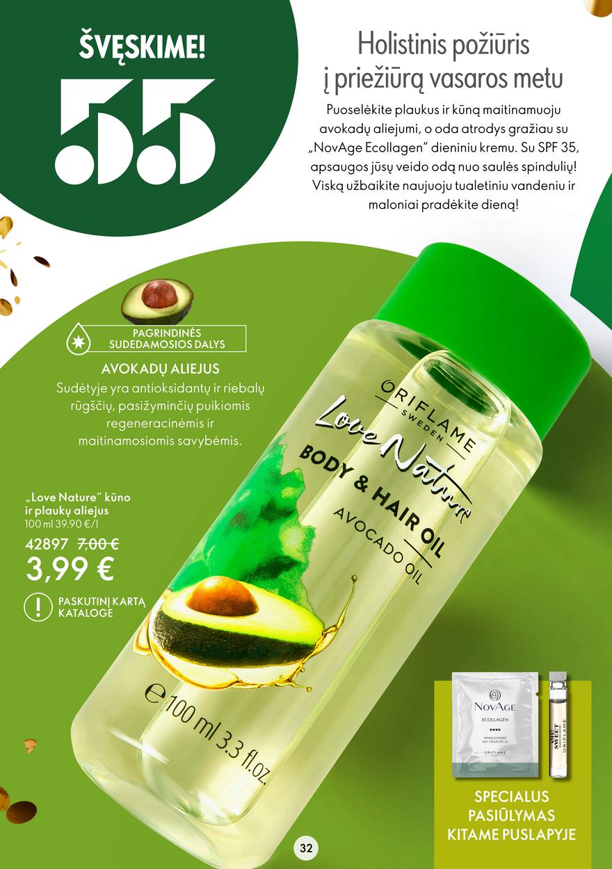 Oriflame katalogas akcijos nuo 
  2022-06-08 iki 
  2022-06-28 | Leidinukas.lt puslapis 32