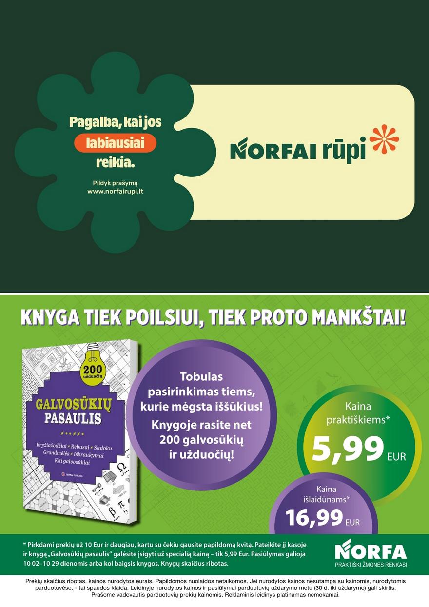 Norfos leidinys akcijos nuo 
  2025-10-02 iki 
  2025-10-15 | Leidinukas.lt puslapis 32