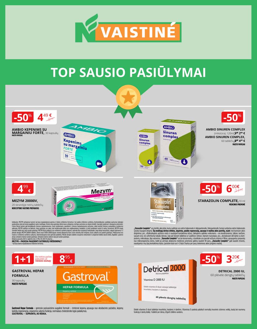 Norfos vaistinės leidinys akcijos nuo 
  2023-01-01 iki 
  2023-01-31 | Leidinukas.lt puslapis 1