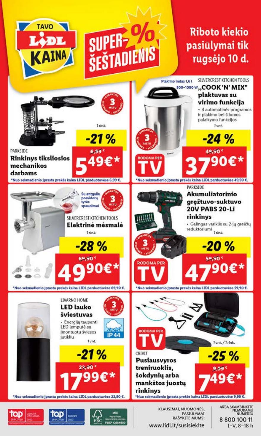 Ldil ne maisto leidinys akcijos nuo 
  2022-09-05 iki 
  2022-09-11 | Leidinukas.lt puslapis 24