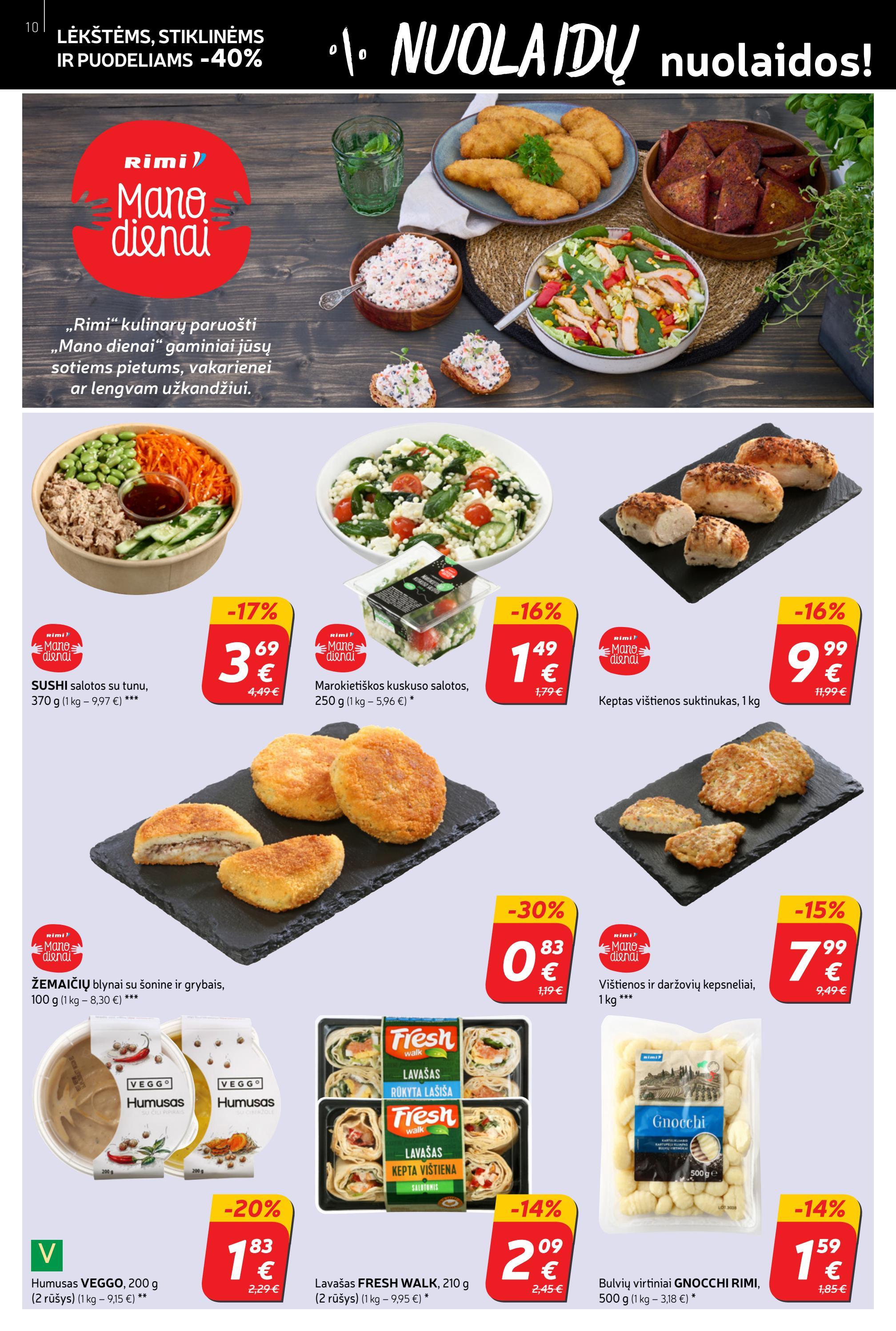 Rimi savaitinis leidinys akcijos nuo 
  2022-07-12 iki 
  2022-07-18 | Leidinukas.lt puslapis 10