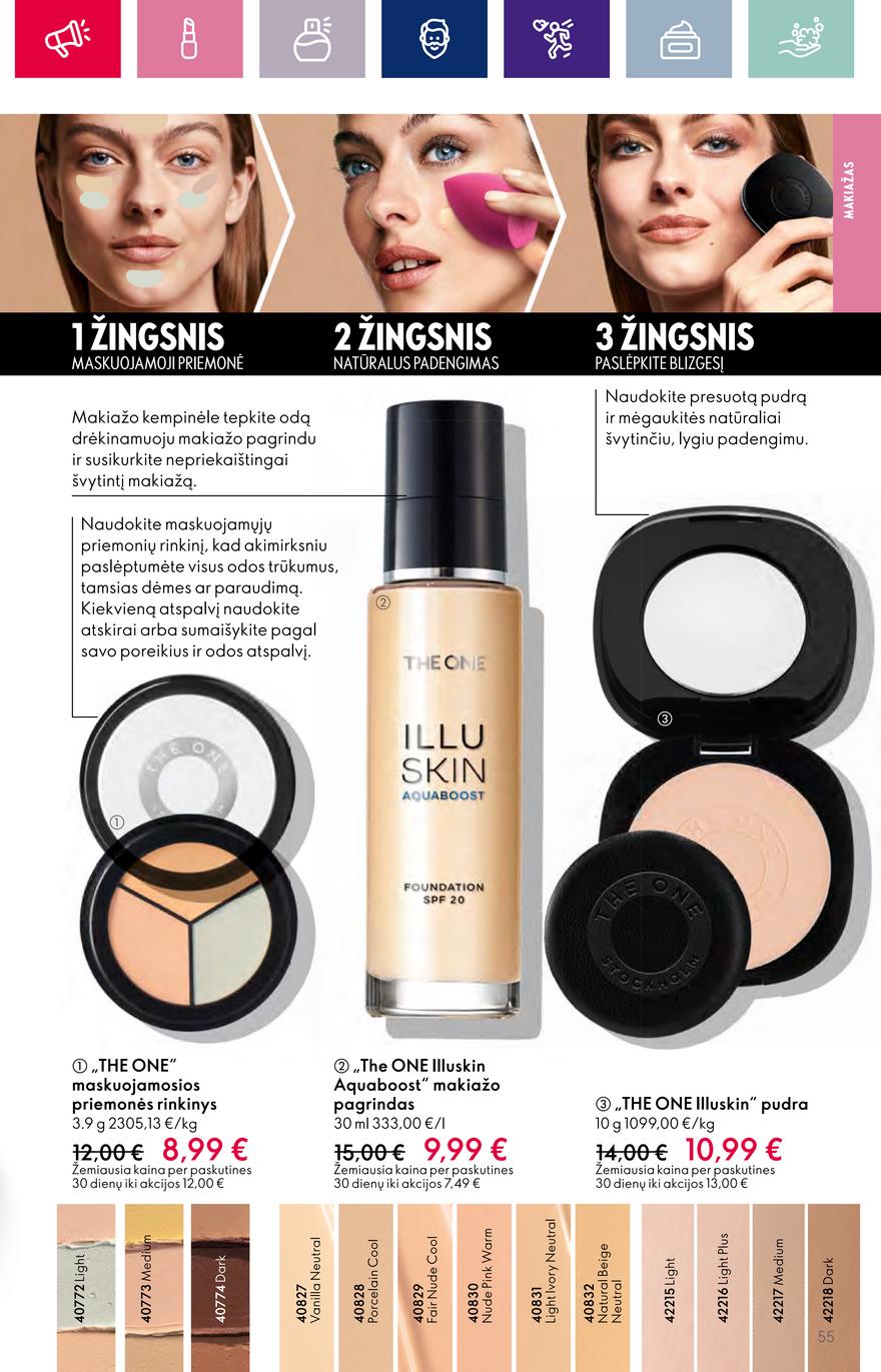 Oriflame katalogas akcijos nuo 
  2023-10-04 iki 
  2023-11-01 | Leidinukas.lt puslapis 55