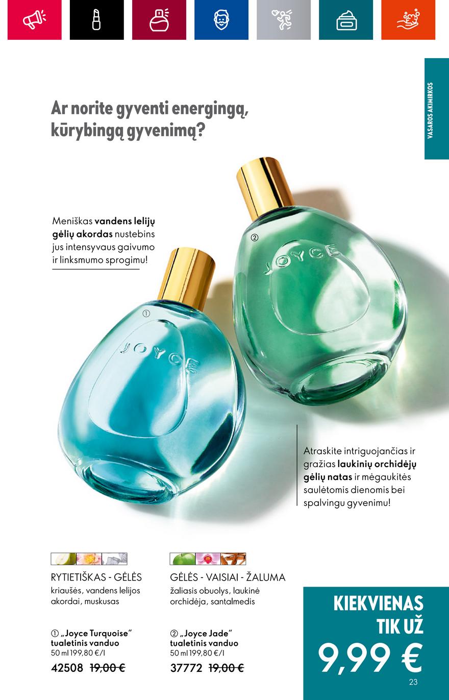 Oriflame katalogas akcijos nuo 
  2023-06-28 iki 
  2023-07-18 | Leidinukas.lt puslapis 23