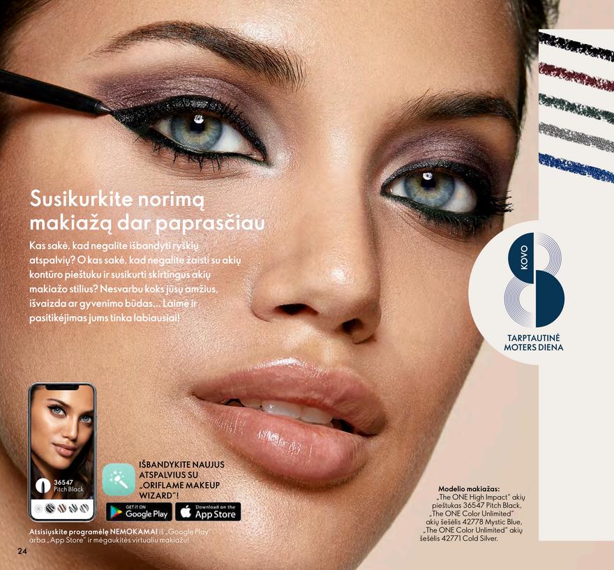 Oriflame katalogas akcijos nuo 
  2022-03-01 iki 
  2022-03-31 | Leidinukas.lt puslapis 24