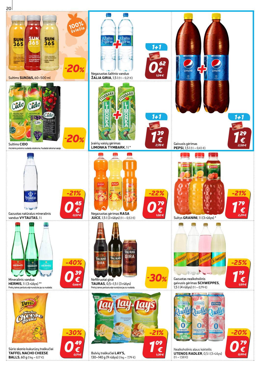 Rimi savaitinis leidinys akcijos nuo 
  2019-07-02 iki 
  2019-07-08 | Leidinukas.lt puslapis 20