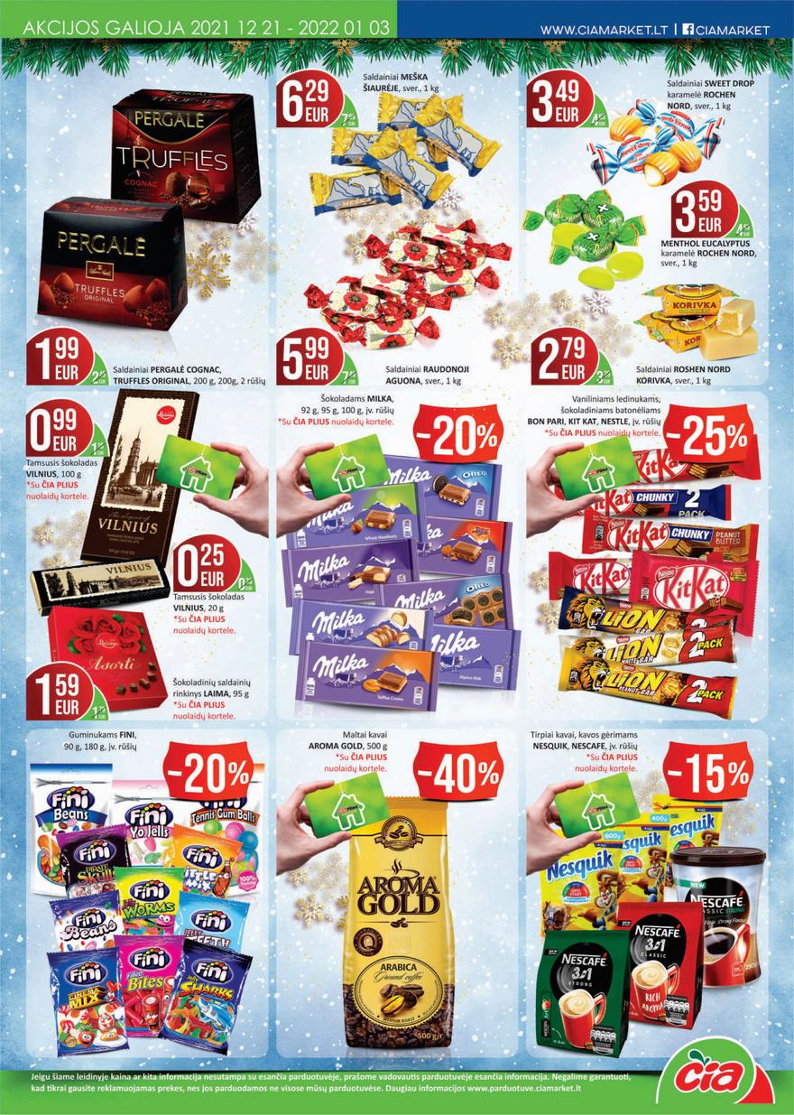 Čia market leidinys akcijos nuo 
  2021-12-21 iki 
  2022-01-03 | Leidinukas.lt puslapis 9