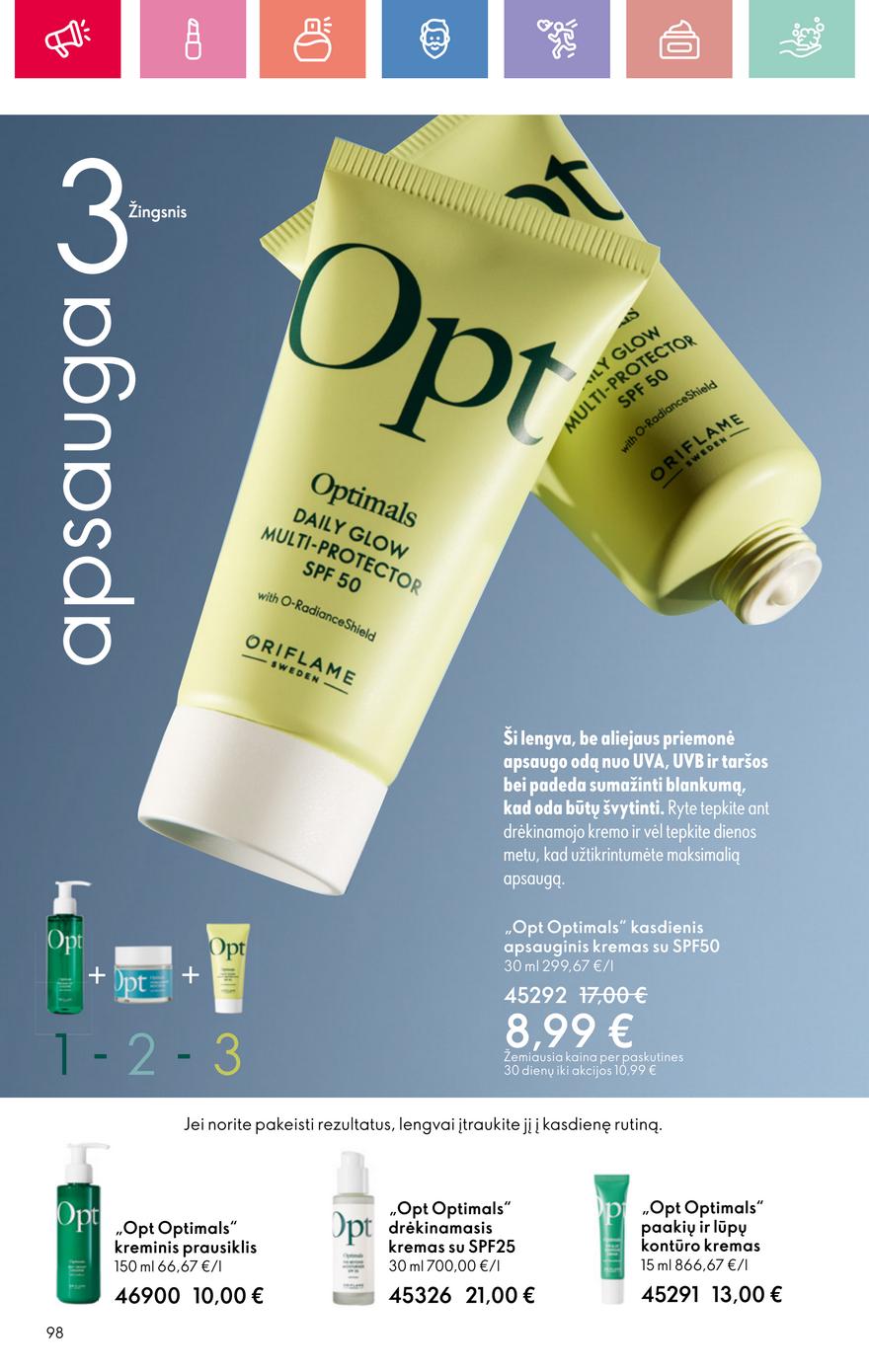 Oriflame katalogas akcijos nuo 
  2025-06-22 iki 
  2025-07-12 | Leidinukas.lt puslapis 98