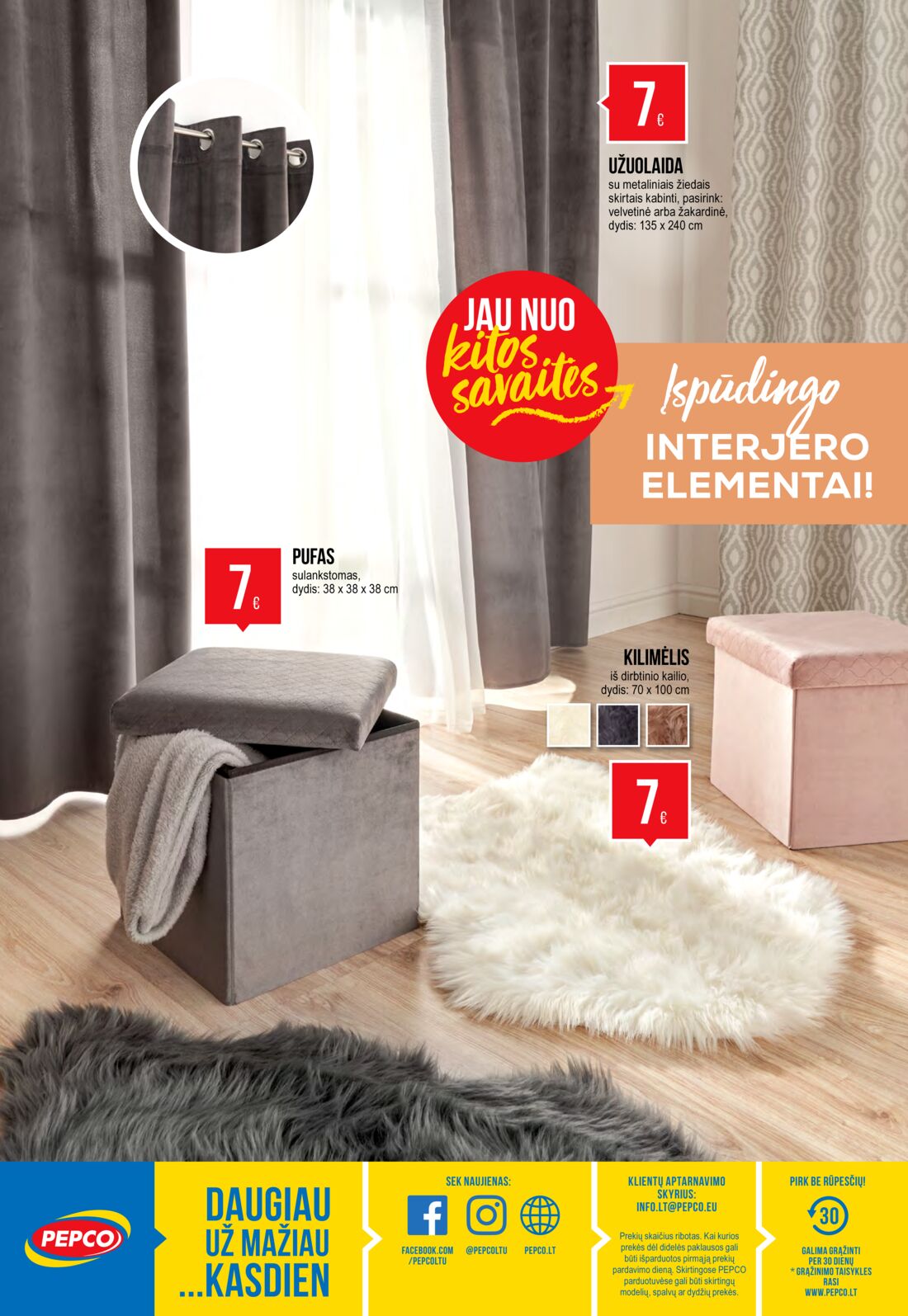 Pepco leidinys akcijos nuo 
  2020-09-10 iki 
  2020-09-23 | Leidinukas.lt puslapis 12