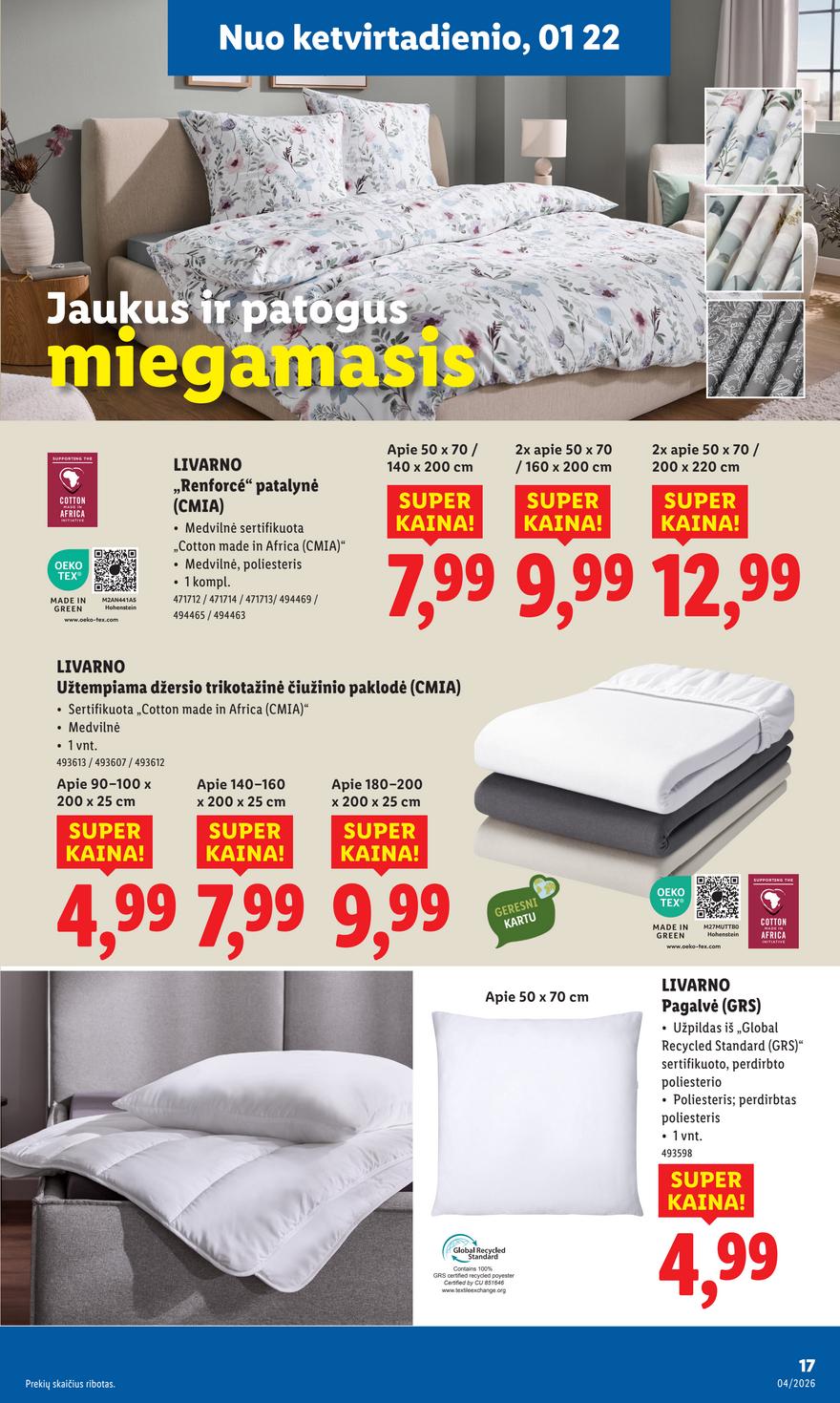 Lidl leidinys akcijos nuo 
  2026-01-19 iki 
  2026-01-25 | Leidinukas.lt puslapis 17