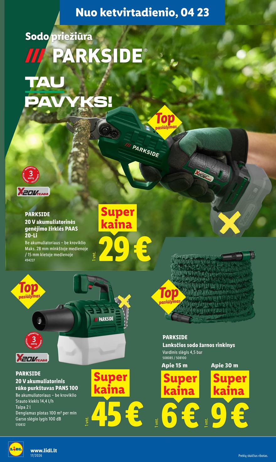Lidl leidinys akcijos nuo 
  2026-04-20 iki 
  2026-04-26 | Leidinukas.lt puslapis 10