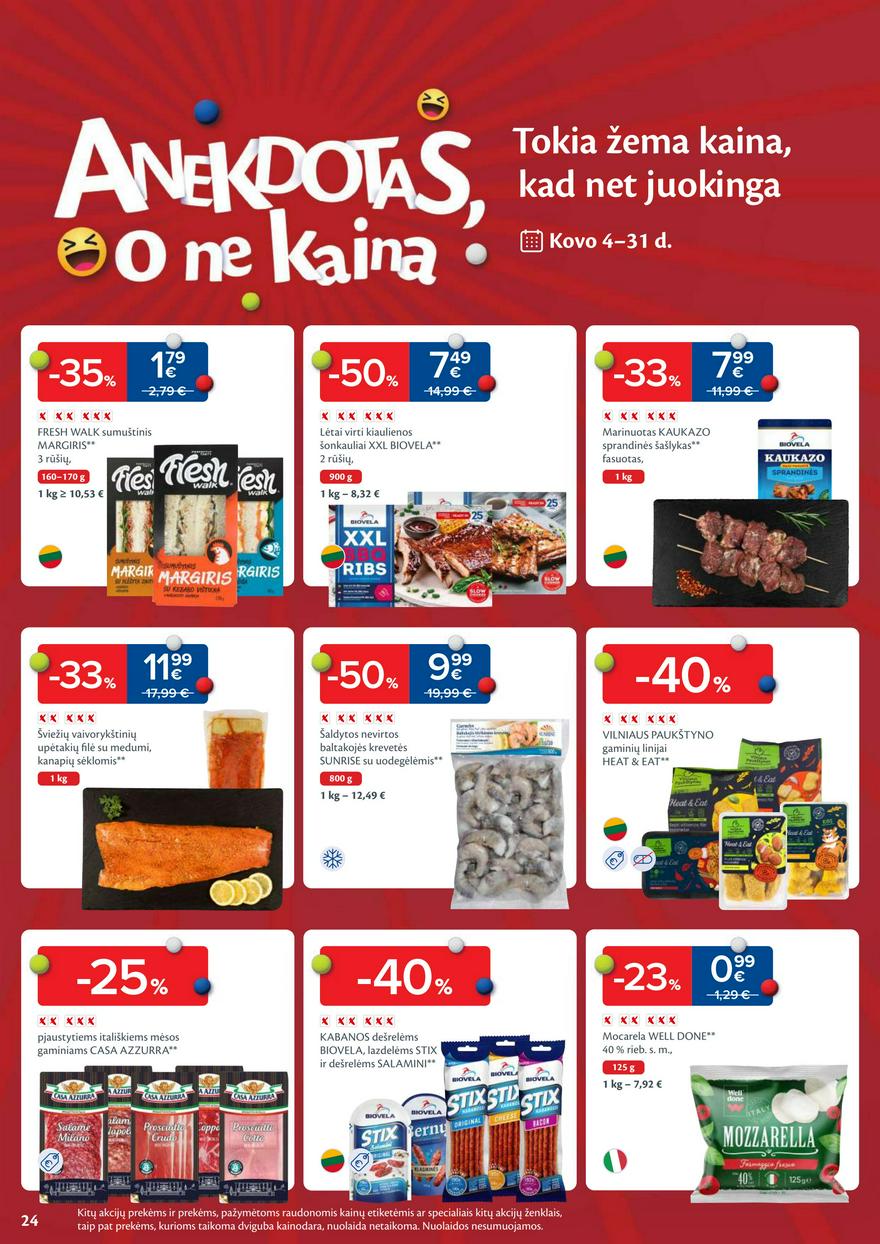 Maxima savaitinis leidinys 10 akcijos nuo 
  2025-03-04 iki 
  2025-03-10 | Leidinukas.lt puslapis 24