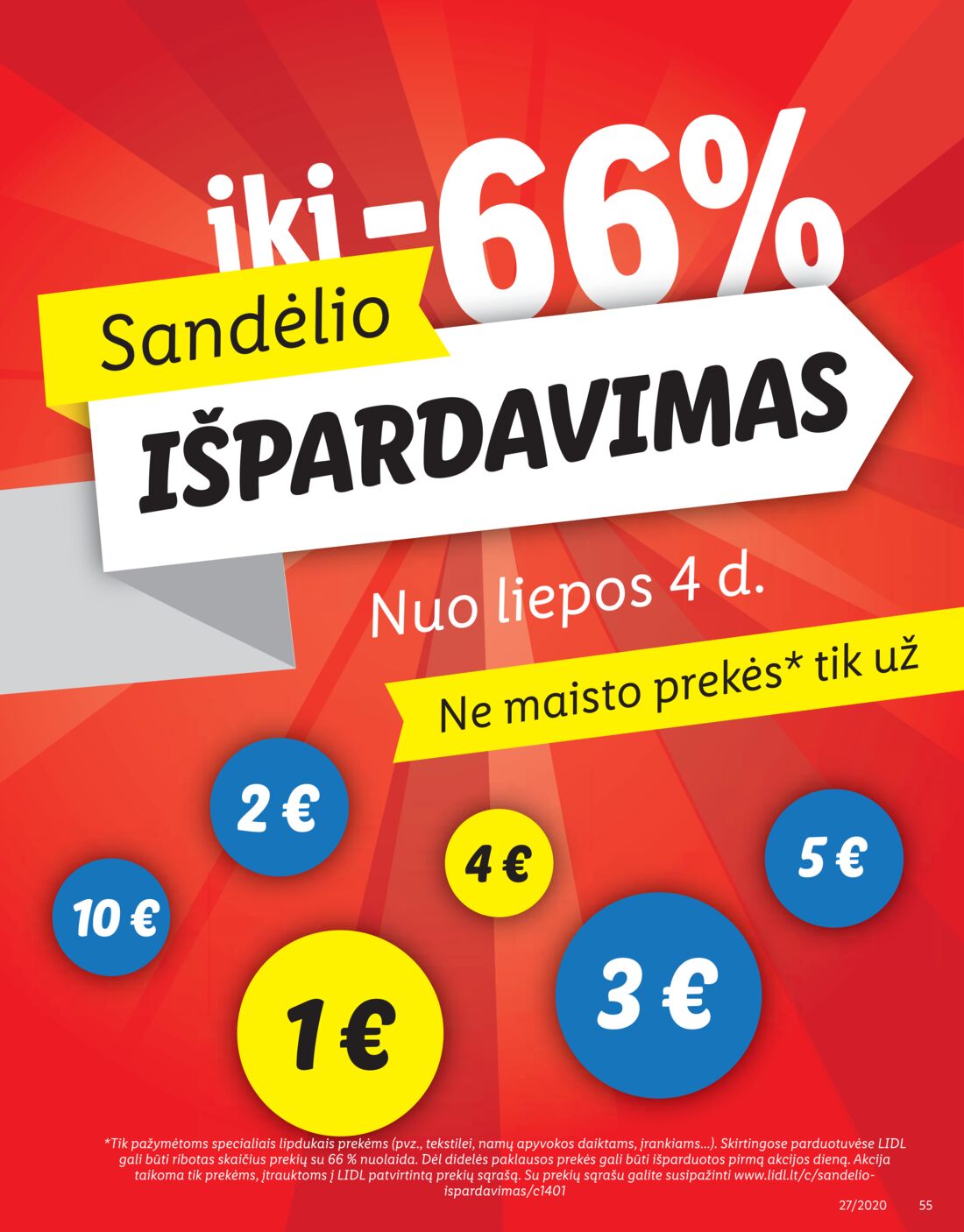 Lidl savaitinis leidinys akcijos nuo 
  2020-06-29 iki 
  2020-07-05 | Leidinukas.lt puslapis 55
