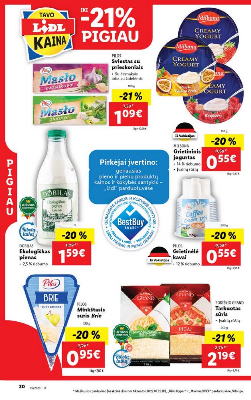 Ldil maisto leidinys akcijos nuo 
  2023-01-30 iki 
  2023-02-06 | Leidinukas.lt puslapis 20