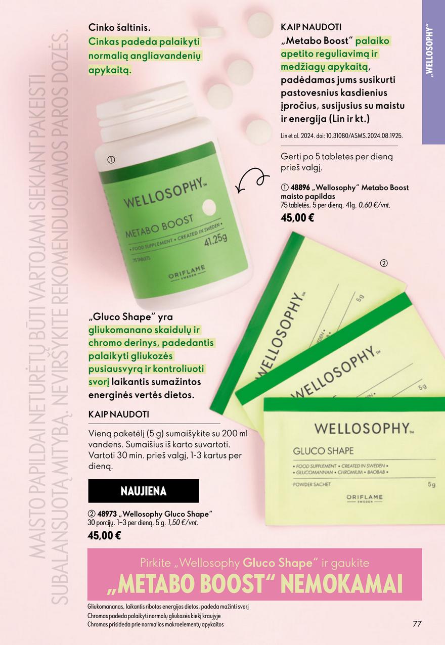 Oriflame katalogas akcijos nuo 
  2026-06-24 iki 
  2026-07-14 | Leidinukas.lt puslapis 77