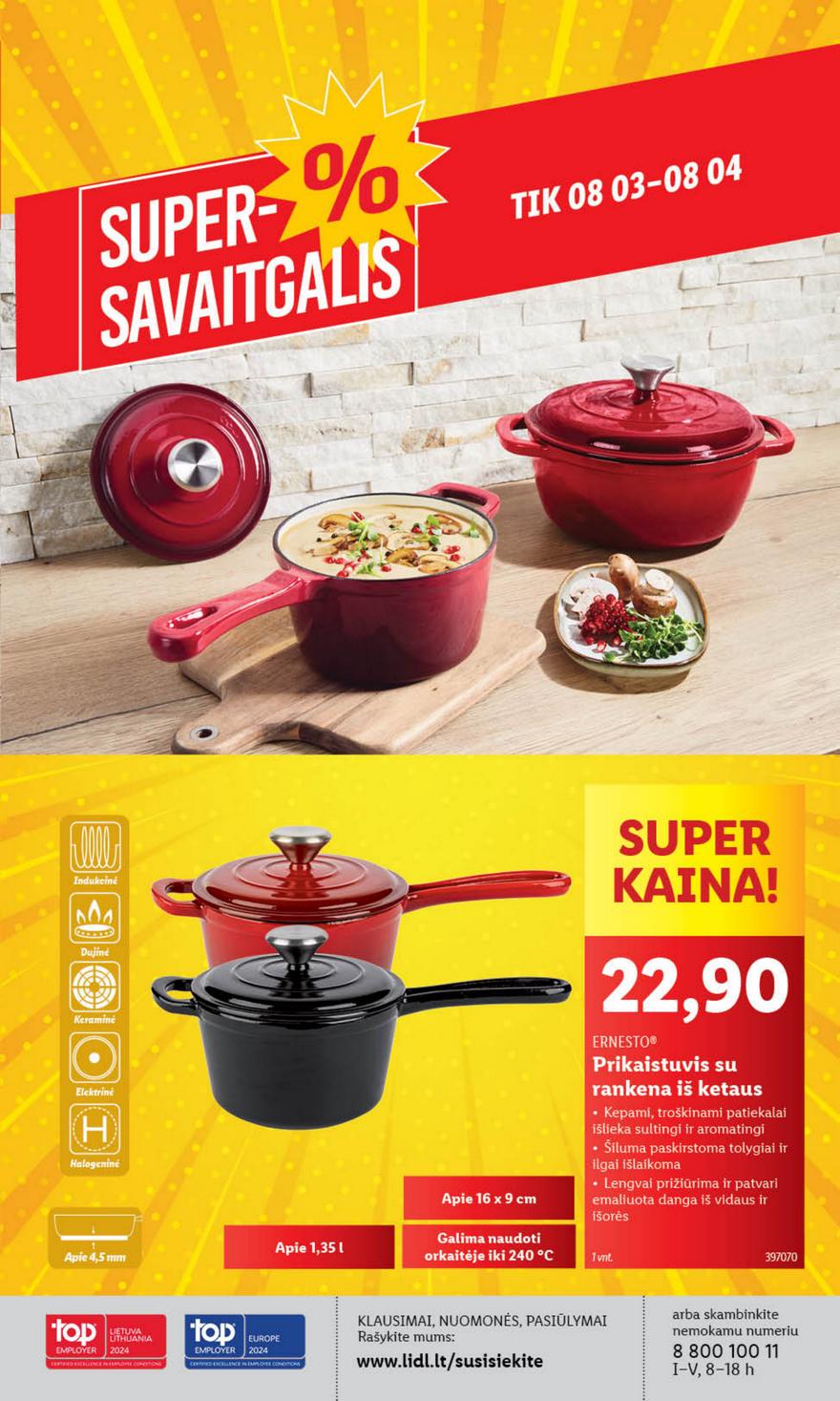 Lidl leidinys akcijos nuo 
  2024-07-29 iki 
  2024-08-04 | Leidinukas.lt puslapis 49