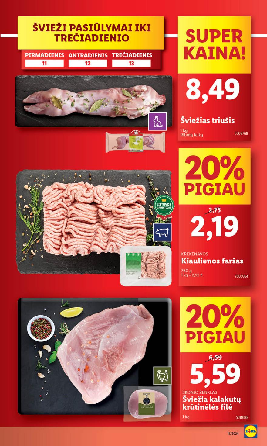 Lidl leidinys akcijos nuo 
  2024-03-11 iki 
  2024-03-17 | Leidinukas.lt puslapis 11
