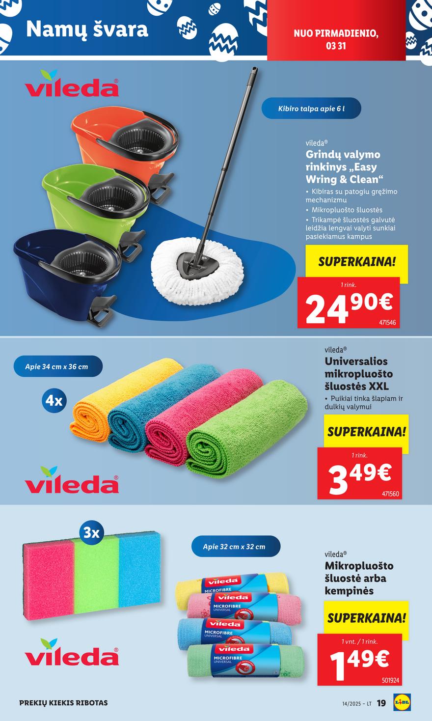 Lidl ne maisto leidinys akcijos nuo 
  2025-03-31 iki 
  2025-04-06 | Leidinukas.lt puslapis 19