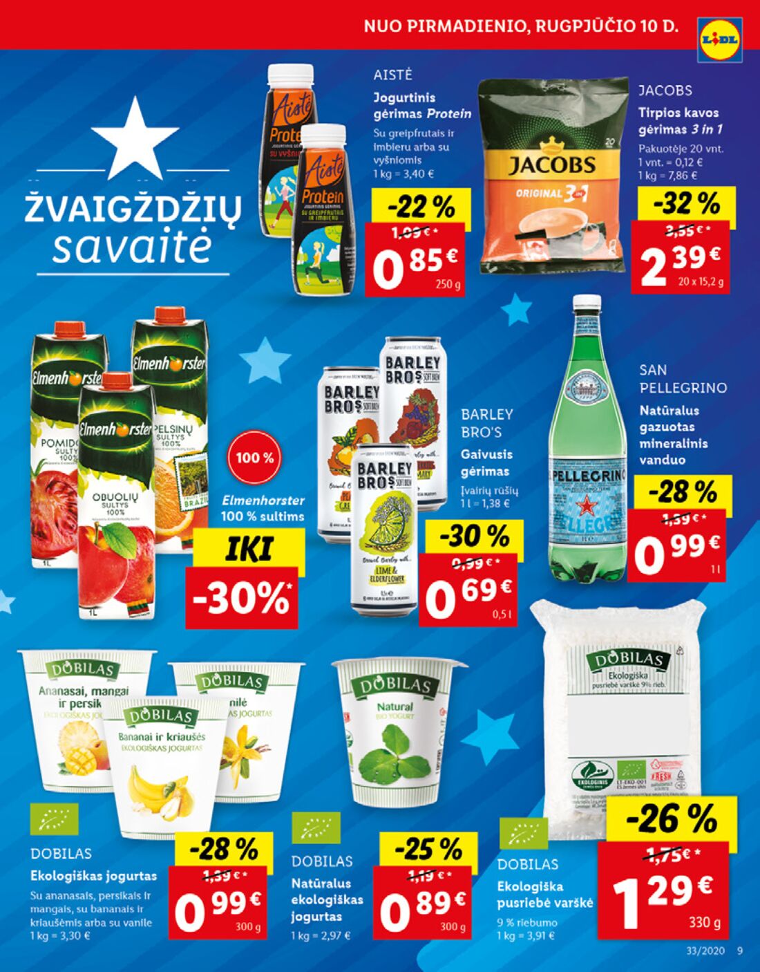 Lidl savaitinis leidinys akcijos nuo 
  2020-08-10 iki 
  2020-08-16 | Leidinukas.lt puslapis 9