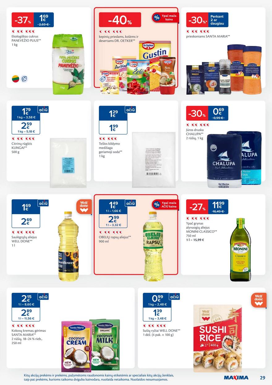 Maxima leidinys akcijos nuo 
  2024-07-30 iki 
  2024-08-05 | Leidinukas.lt puslapis 29