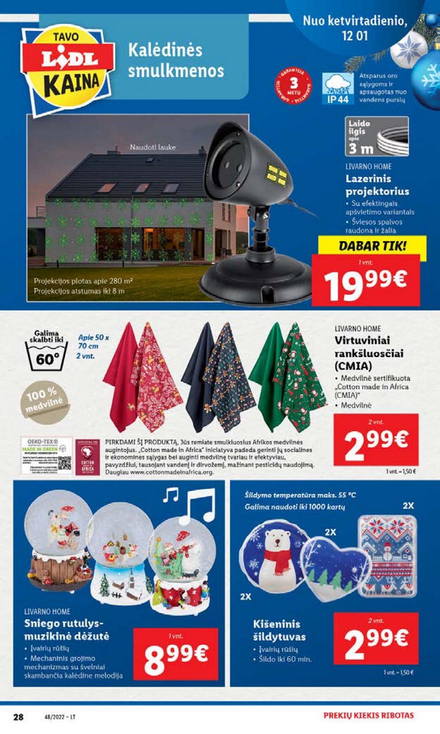 Lidl pasiūlymai akcijos nuo 
  2022-11-28 iki 
  2022-12-04 | Leidinukas.lt puslapis 32