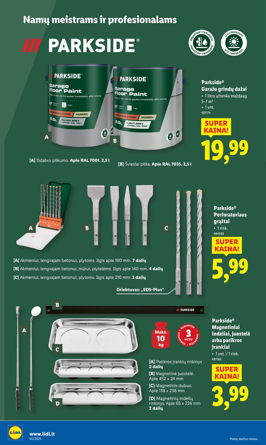 Lidl leidinys akcijos nuo 
  2025-09-29 iki 
  2025-10-05 | Leidinukas.lt puslapis 32