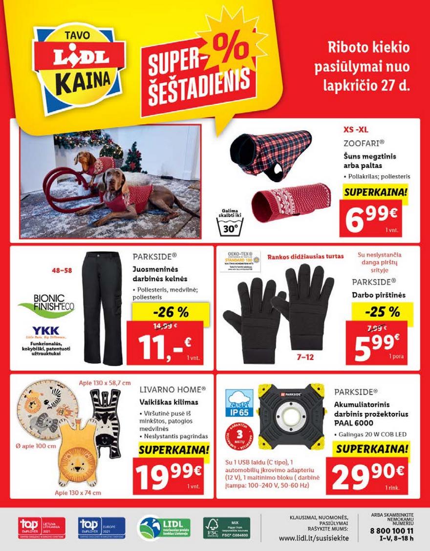 Lidl maisto prekių pasiūlymai akcijos nuo 
  2021-11-22 iki 
  2021-11-28 | Leidinukas.lt puslapis 32