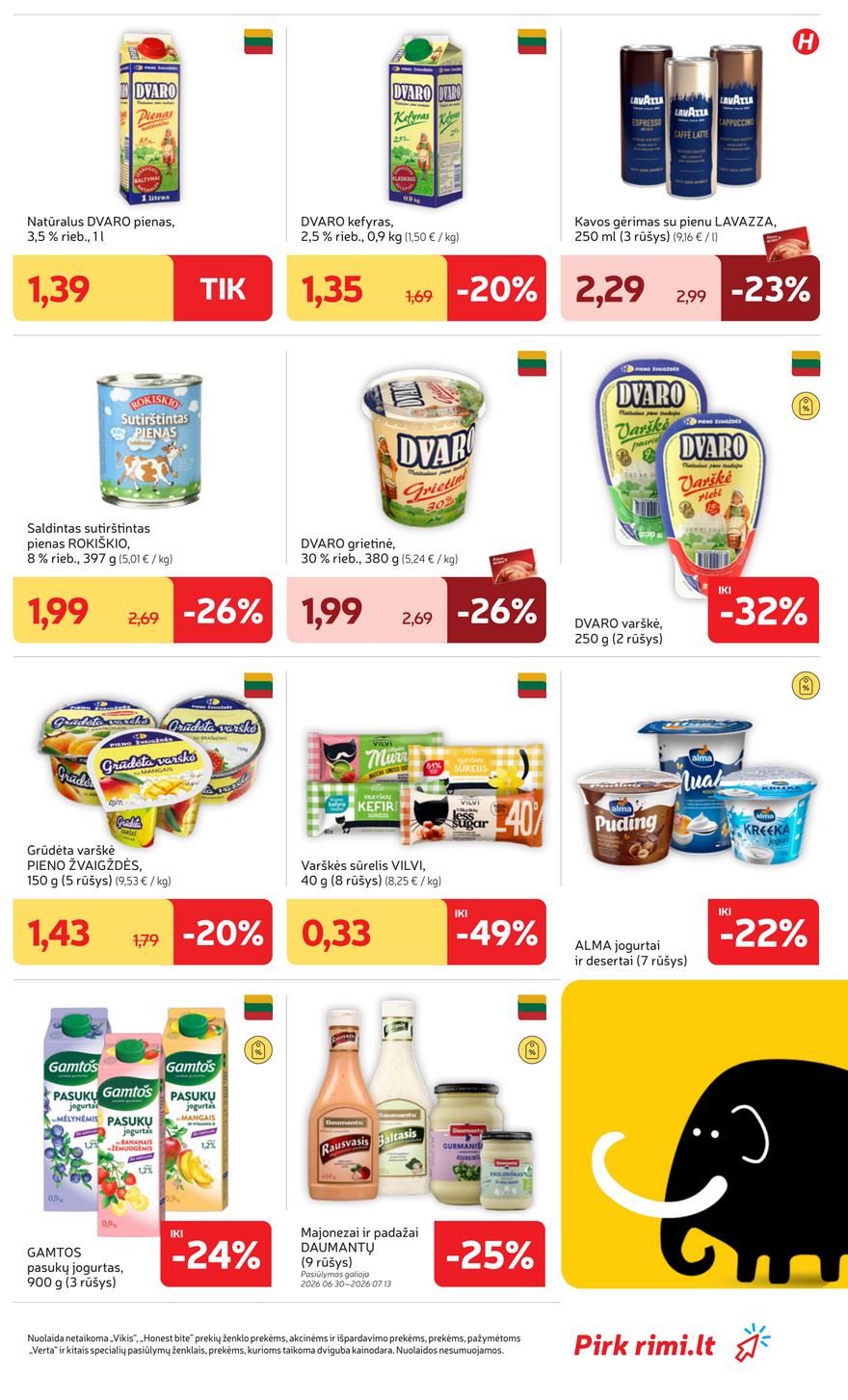 Rimi leidinys akcijos nuo 
  2026-07-07 iki 
  2026-07-13 | Leidinukas.lt puslapis 15
