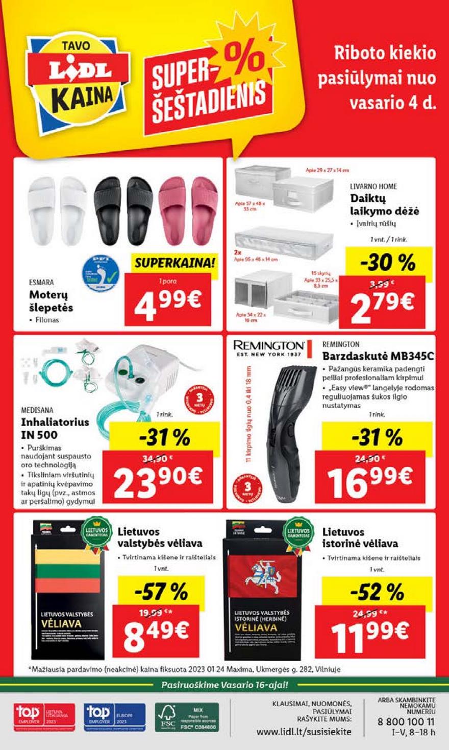 Ldil ne maisto leidinys akcijos nuo 
  2023-01-30 iki 
  2023-02-05 | Leidinukas.lt puslapis 32