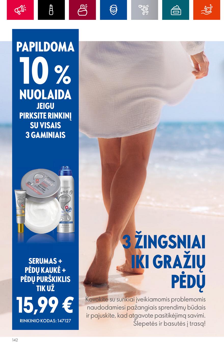 Oriflame katalogas akcijos nuo 
  2023-06-28 iki 
  2023-07-18 | Leidinukas.lt puslapis 142