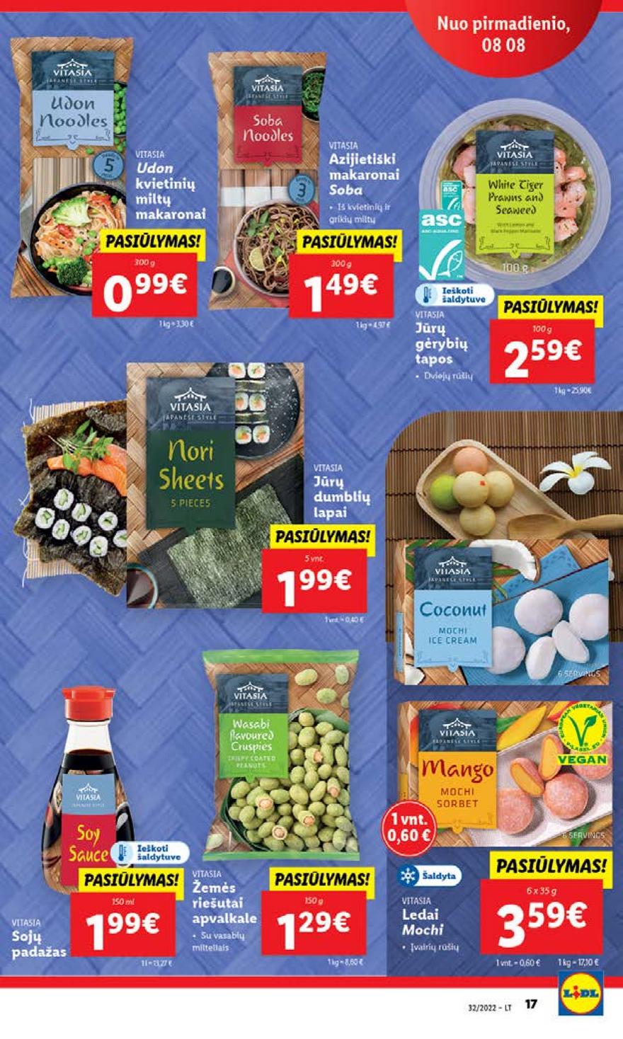 Ldil maisto leidinys akcijos nuo 
  2022-08-08 iki 
  2022-08-14 | Leidinukas.lt puslapis 17